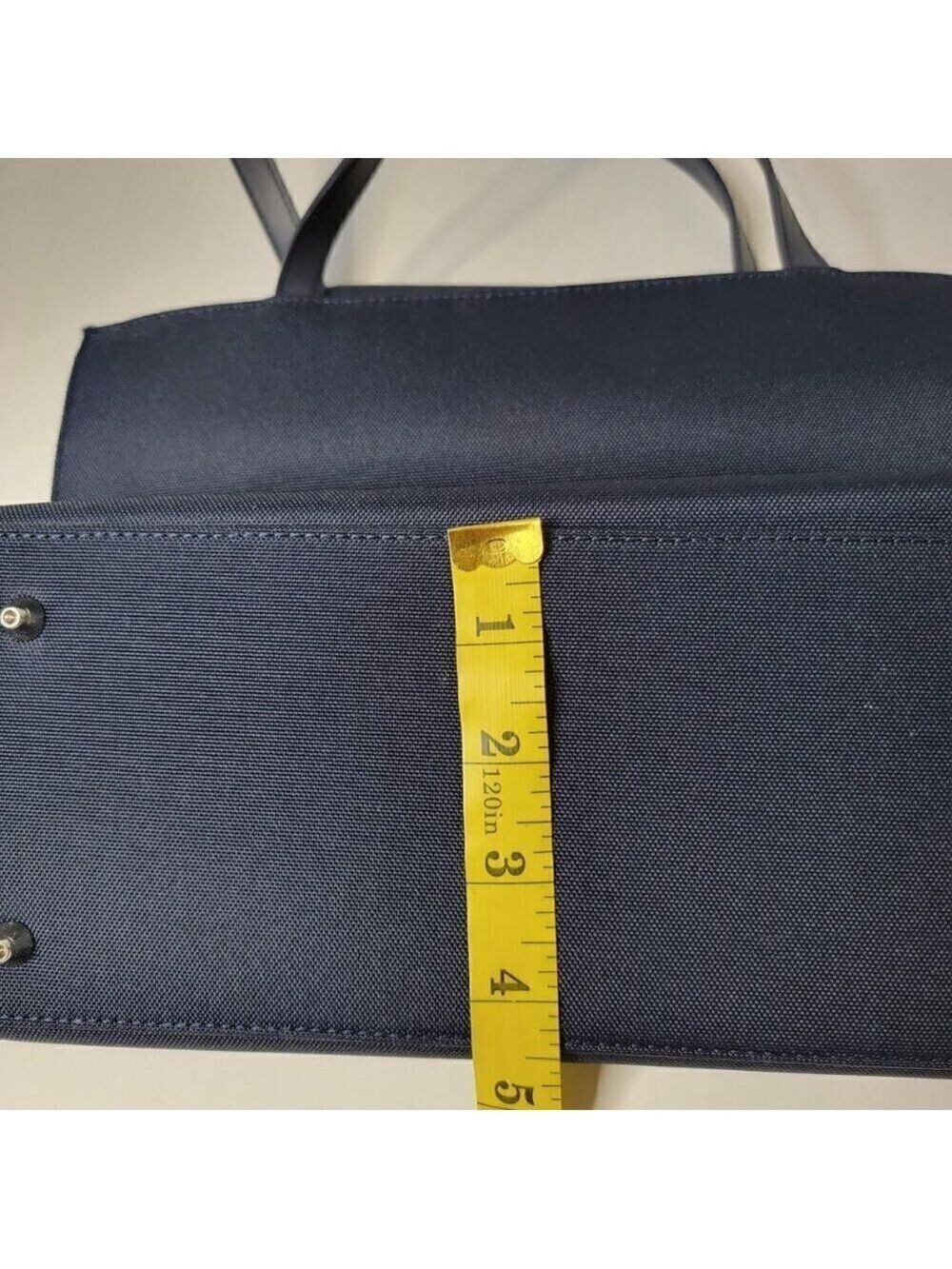 Preston & York Cloth Shoulder Bag - Blue & Red - Picture 15 of 15